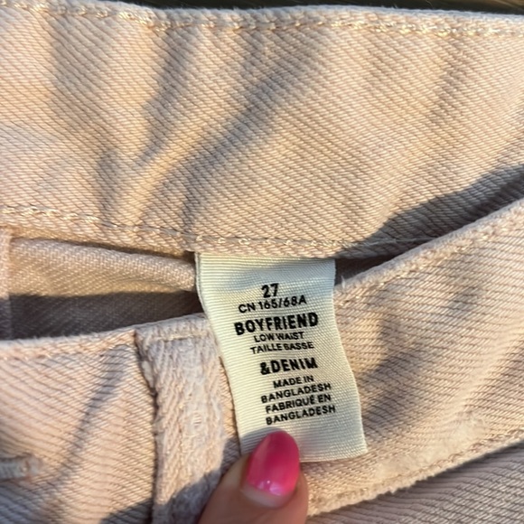Women’s boyfriend, jeans in light pink - Picture 2 of 4